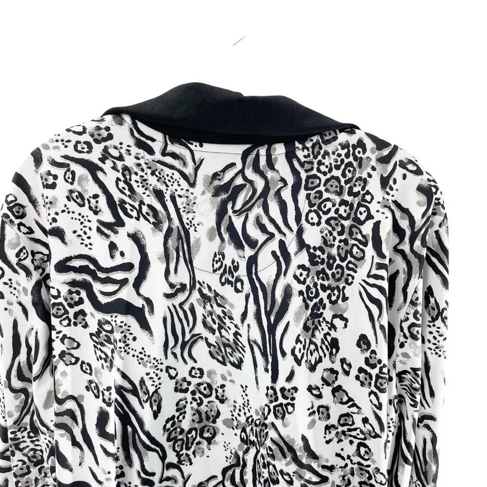Activology Full Zip Patterned Lightweight Jacket Size 2 X